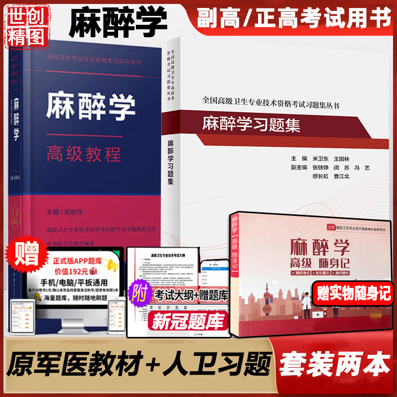 麻醉学副主任医师人卫