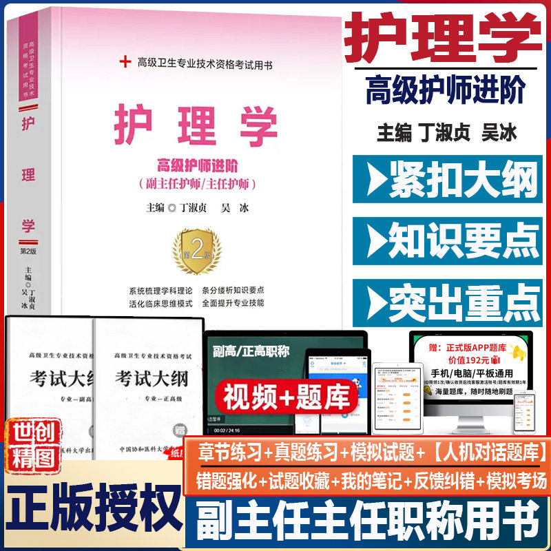 护理副高职称考试书教材进阶