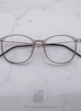 德国眼镜授权markust P1 027 玻璃纤维碳纤维透色光学近视眼镜框