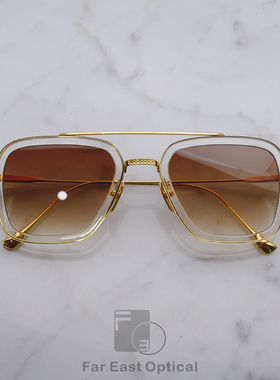 DITA太阳镜 FLIGHT.006  钢铁侠同款眼镜 方形框墨镜 蛤蟆镜 7806