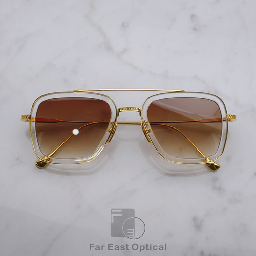 DITA太阳镜 FLIGHT.006  钢铁侠同款眼镜 方形框墨镜 蛤蟆镜 7806