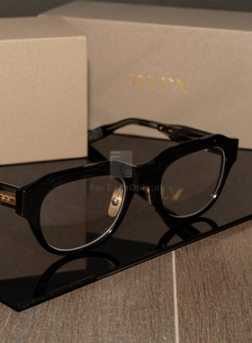 DITA蒂塔WASSERMAN-TWO DTX415高透板材素颜日本手工镜框美式风格