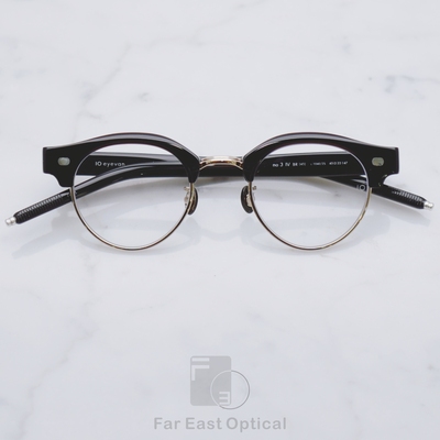 10EYEVAN No3 Ⅳ BR眼镜框男高级感眼镜架日本手工眼镜时尚眉毛架