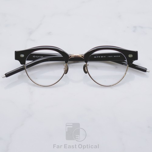 10EYEVAN No3 Ⅳ BR眼镜框男高级感眼镜架日本手工眼镜时尚眉毛架