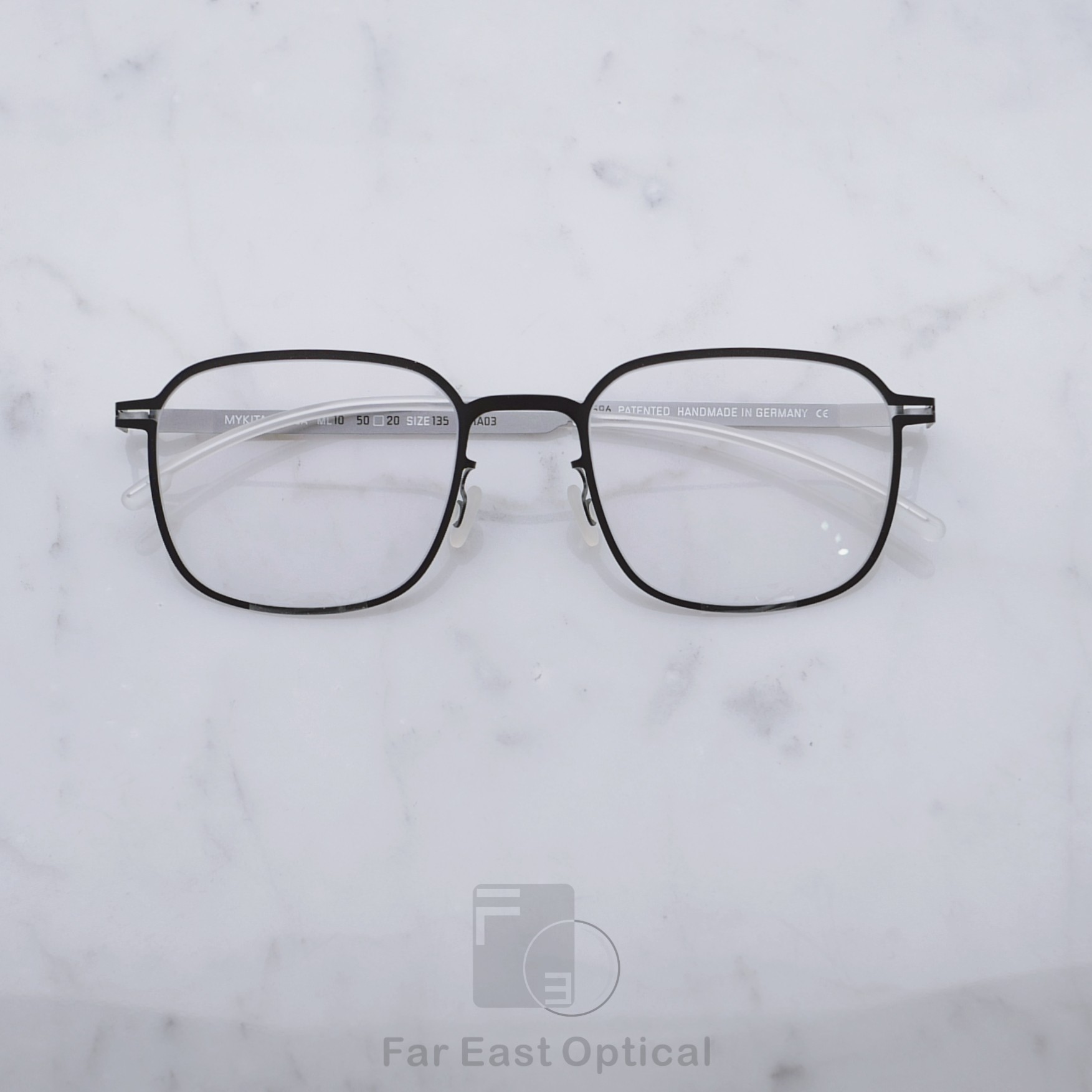 MYKITA眼镜架LEICA联名款ML010方框医用钢轻薄无螺丝铰链光学镜框