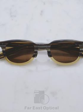 EYEVAN 7285 361日本手工太阳镜板材渐变色墨镜可定制带度数镜片