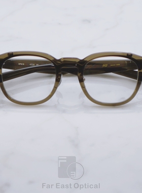 FOUR NINES 999.9翻盖眼镜架男日本手工板材老花近视眼镜框NPM-59