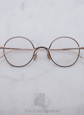 YUICHI TOYAMA外山雄一圆框极简金丝边纯钛超轻近视眼镜男女U-152