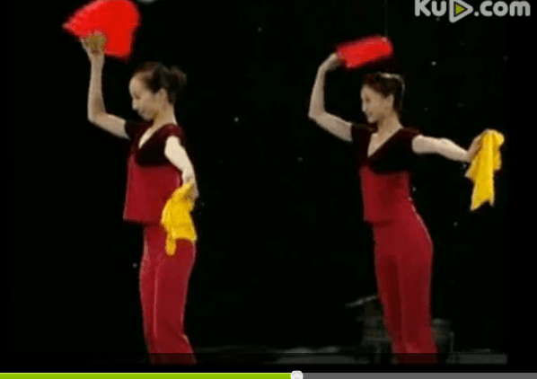 民间舞考级道具扇子花鼓灯手绢