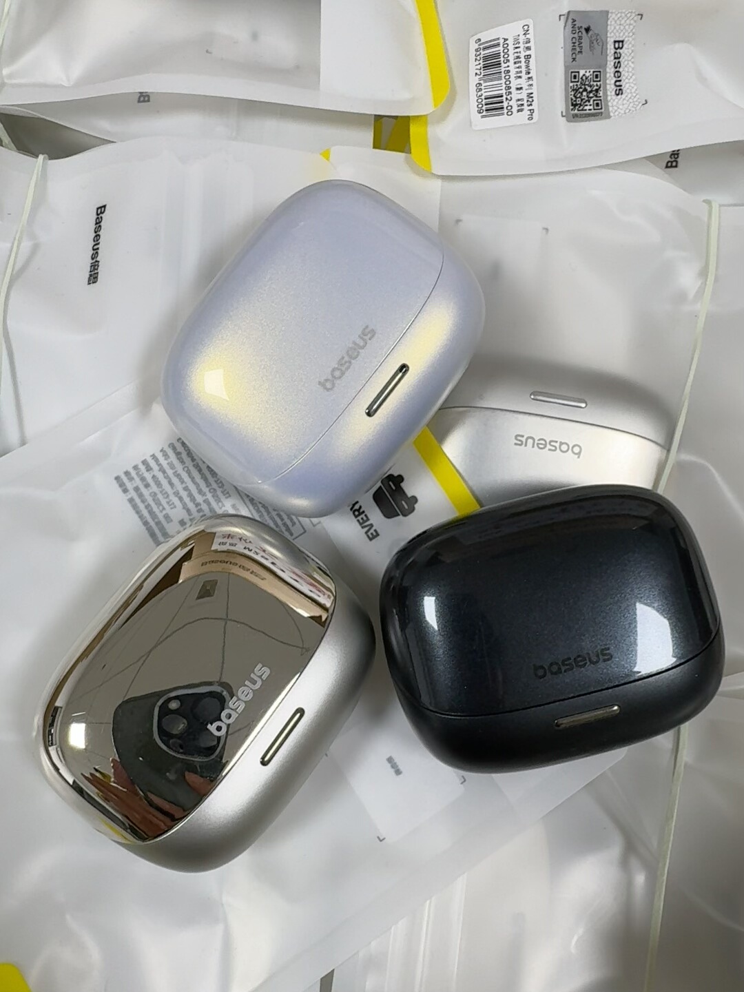 [Tai nghe Bluetooth không dây Basus M2S Pro True] Giảm tiếng ồn sâu 52dB, chứng nhận nhãn vàng Hi-res, hiệu