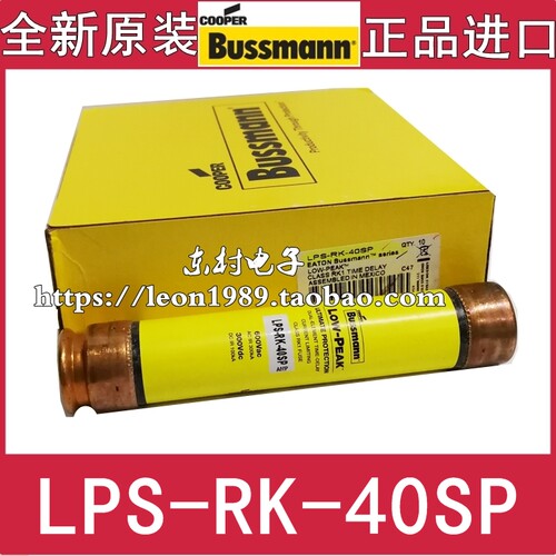 BUSSMANN保险丝LOW-PEAK熔断器 LPS-RK-35SP-40SP-45SP 600V/300V