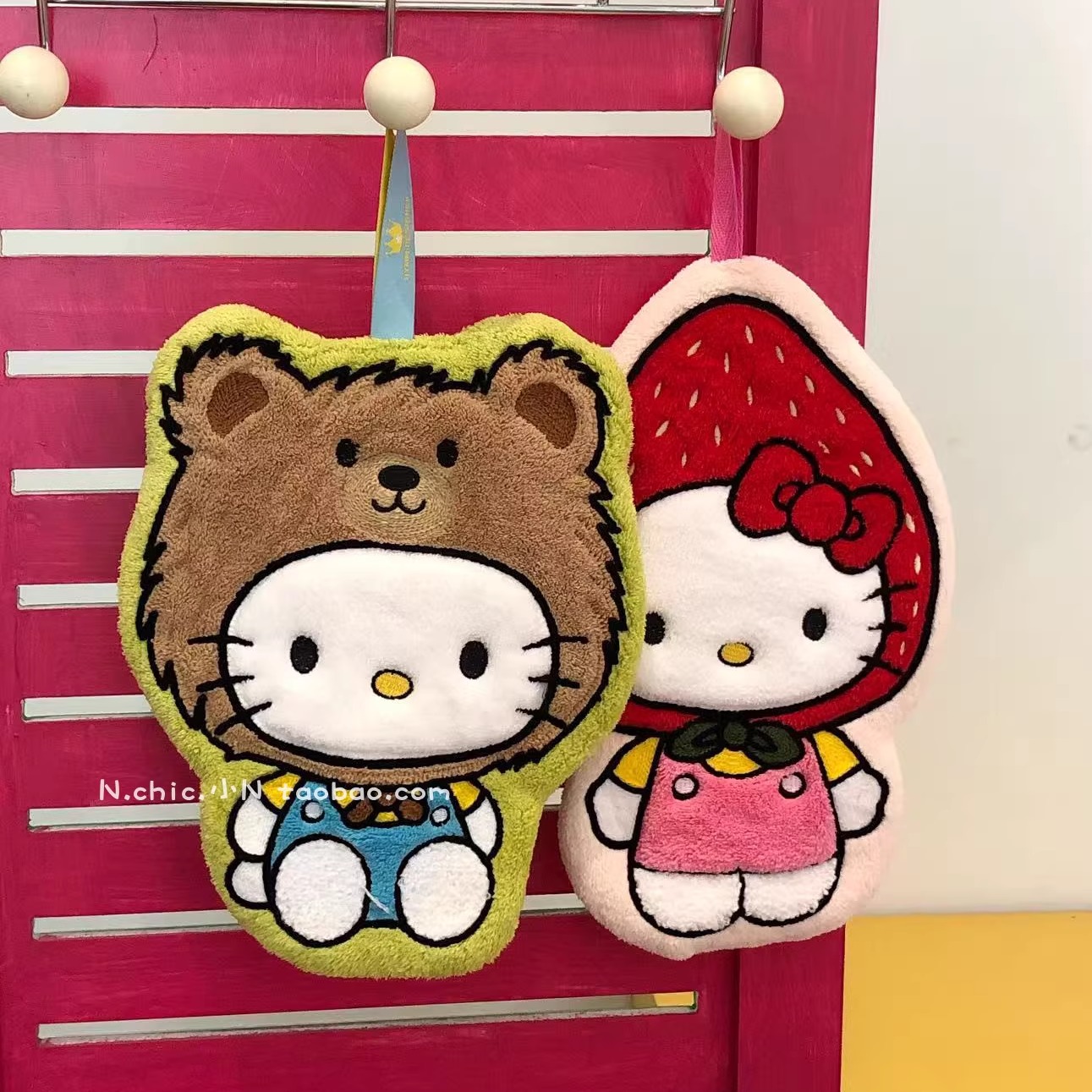 水果小熊系列可爱凯蒂猫擦手巾