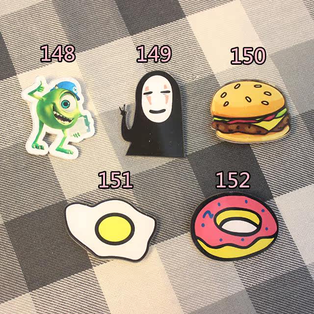 Broche femme en plexiglas - Ref 1172686 Image 5