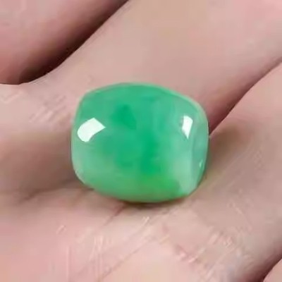 阳绿路路通吊坠满绿飘花转运珠
