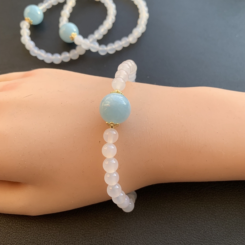 七世缘女白月光玉髓简约新年礼物