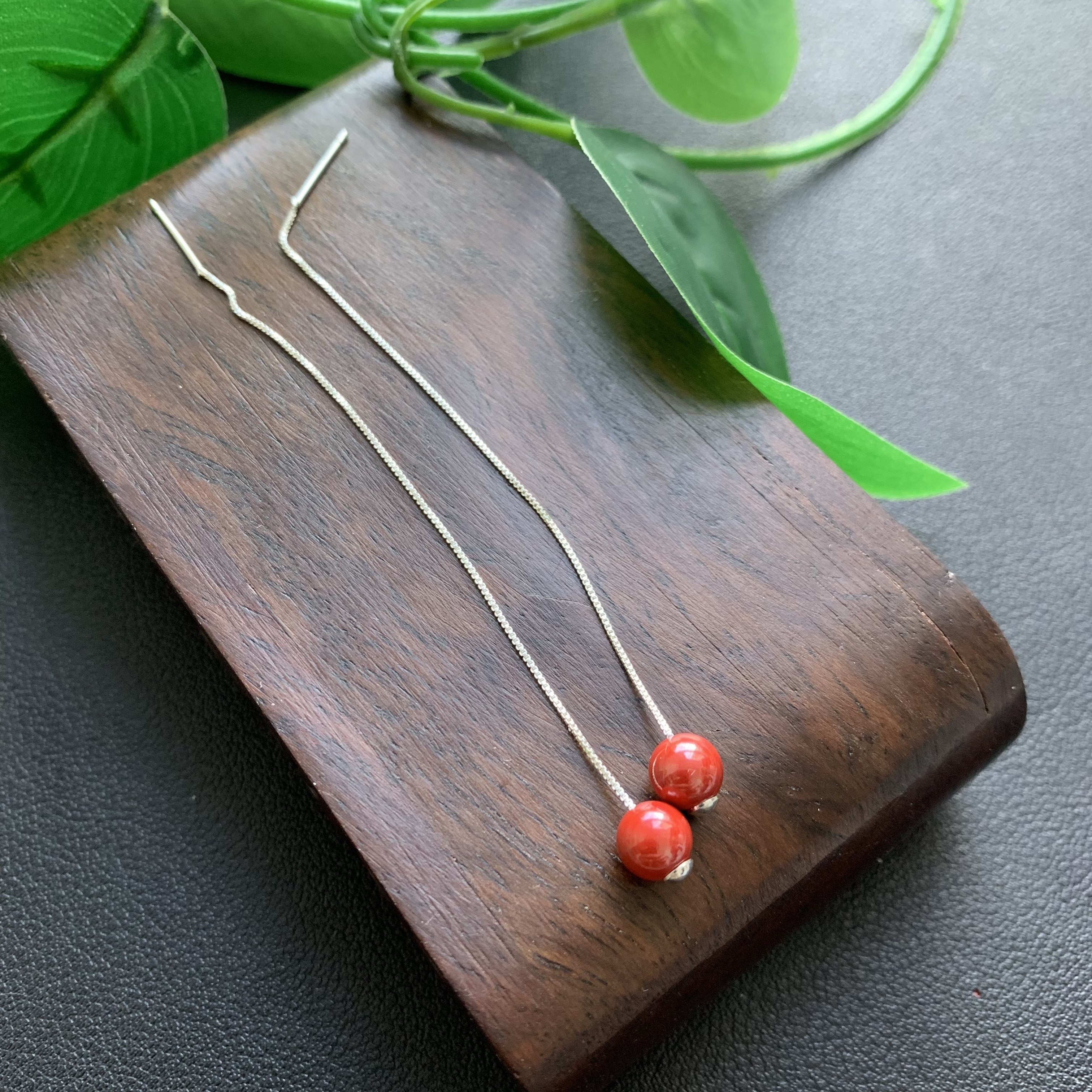 【马年礼物送人】帝王砂耳线单珠约6mm,珠宝/钻石/翡翠,耳饰,淘宝优惠券,粉丝福利购,淘宝优惠卷