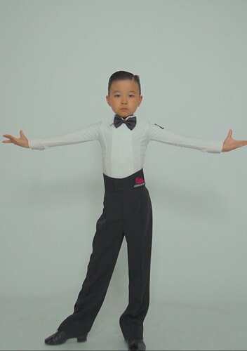 盛佳舞服SJSK拉定舞男孩规定服比赛服表演服