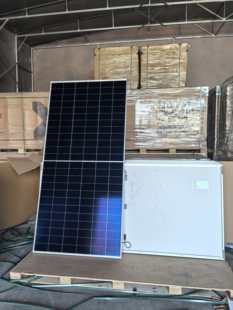 隆基X10三防655瓦光伏板太阳能电池板全新正A有质保BC组件防积灰