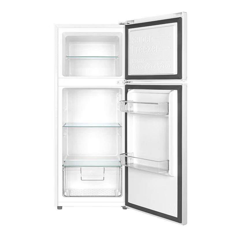 T.CL迷你家用双门小冰箱小户型出租房节能低音R120S1G-B120L