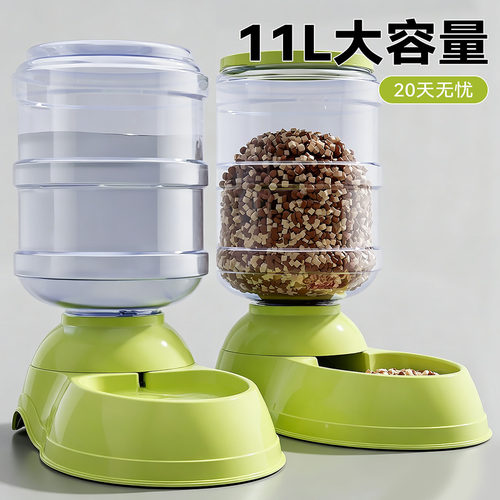 11L大容量自动猫喂食器狗饮水机
