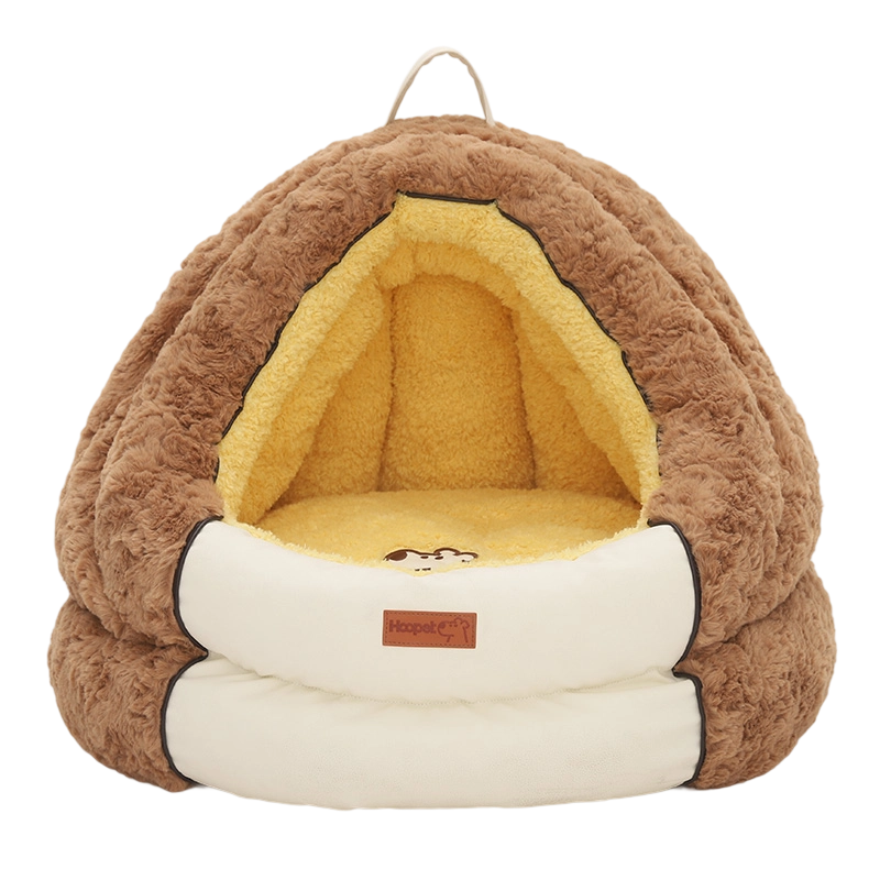 Hoopet宠物半封闭窝猫窝狗窝安全感四季通用窝猫咪狗狗冬季保暖窝