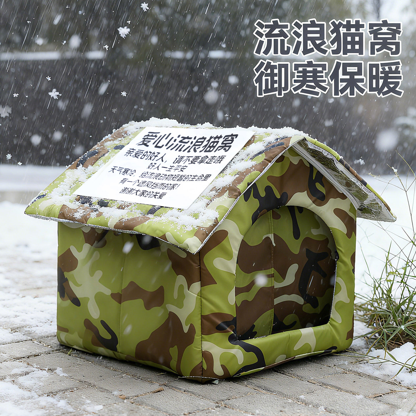 流浪猫窝户外宠物窝防风防寒冬季保暖狗窝室外猫躲避屋猫安全感窝,宠物/宠物食品及用品,狗窝/屋/帐篷/沙发,淘宝优惠券,粉丝福利购,淘宝优惠卷