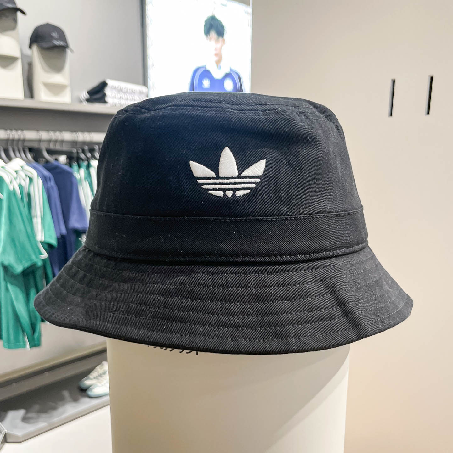 ADIDAS阿迪达斯三叶草男女帽2025秋款户外运动休闲帽渔夫帽IY4055