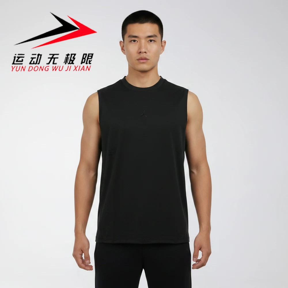 Nike耐克男装2026年秋季简约舒适防晒速干无袖运动上衣IB2246-010