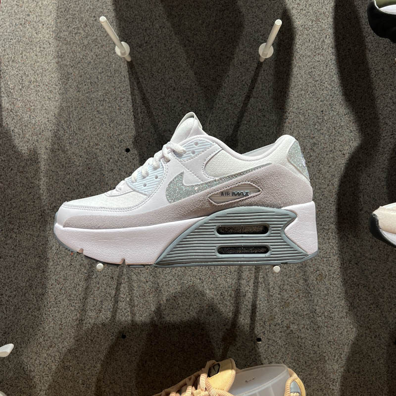 NIKE耐克女鞋2024冬新款Air Max 90 LV8缓震慢跑运动鞋HQ3456-191图片
