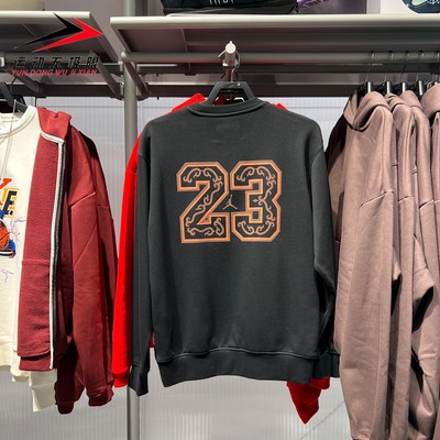 Nike耐克男装2026马年新年款JORDAN运动保暖卫衣套头衫IR0113-010