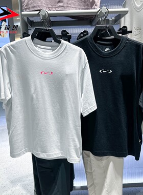 Nike耐克女装2026秋新款经典宽松透气运动短袖T恤 IM6412-010-100