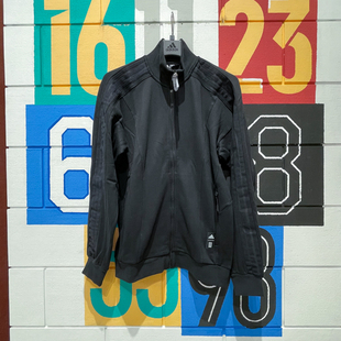 ADIDAS阿迪达斯男装2024秋季新款休闲运动立领宽松夹克外套JI8703