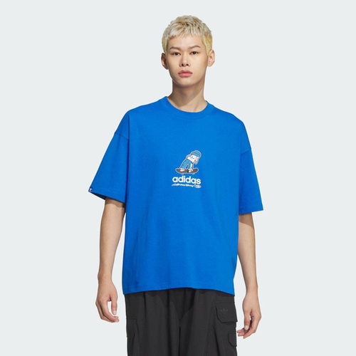 ADIDAS阿迪达斯男装2024秋新款速干跑步运动休闲短袖T恤 JC6828