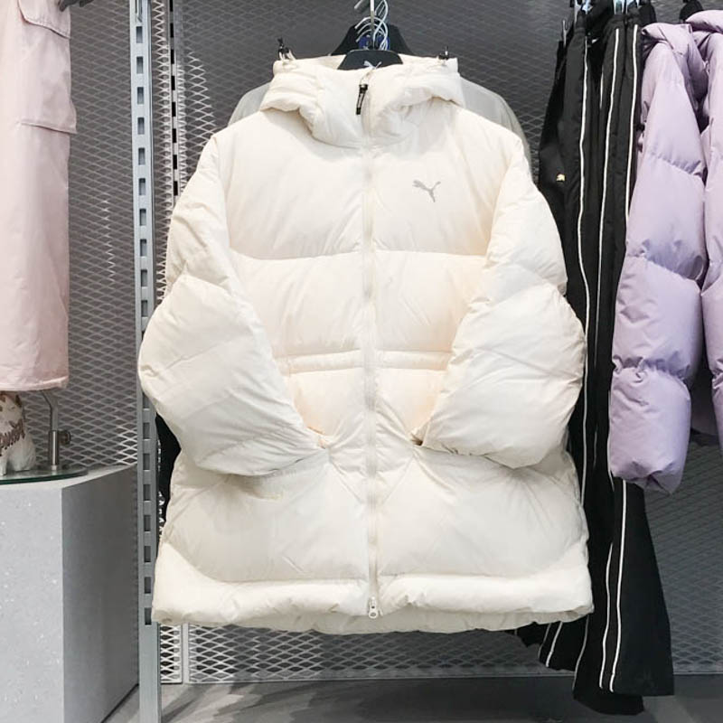 PUMA彪马女装2024冬季新款耐磨保暖运动休闲羽绒服外套 629740-87