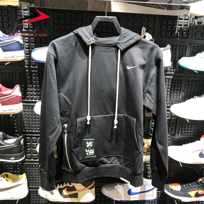 耐克男装保暖休闲连帽卫衣套头衫