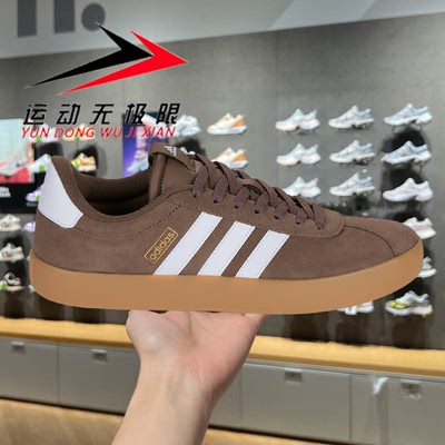 Adidas阿迪达斯男女鞋2025秋季新款翻毛皮运动休闲低帮板鞋JP7536