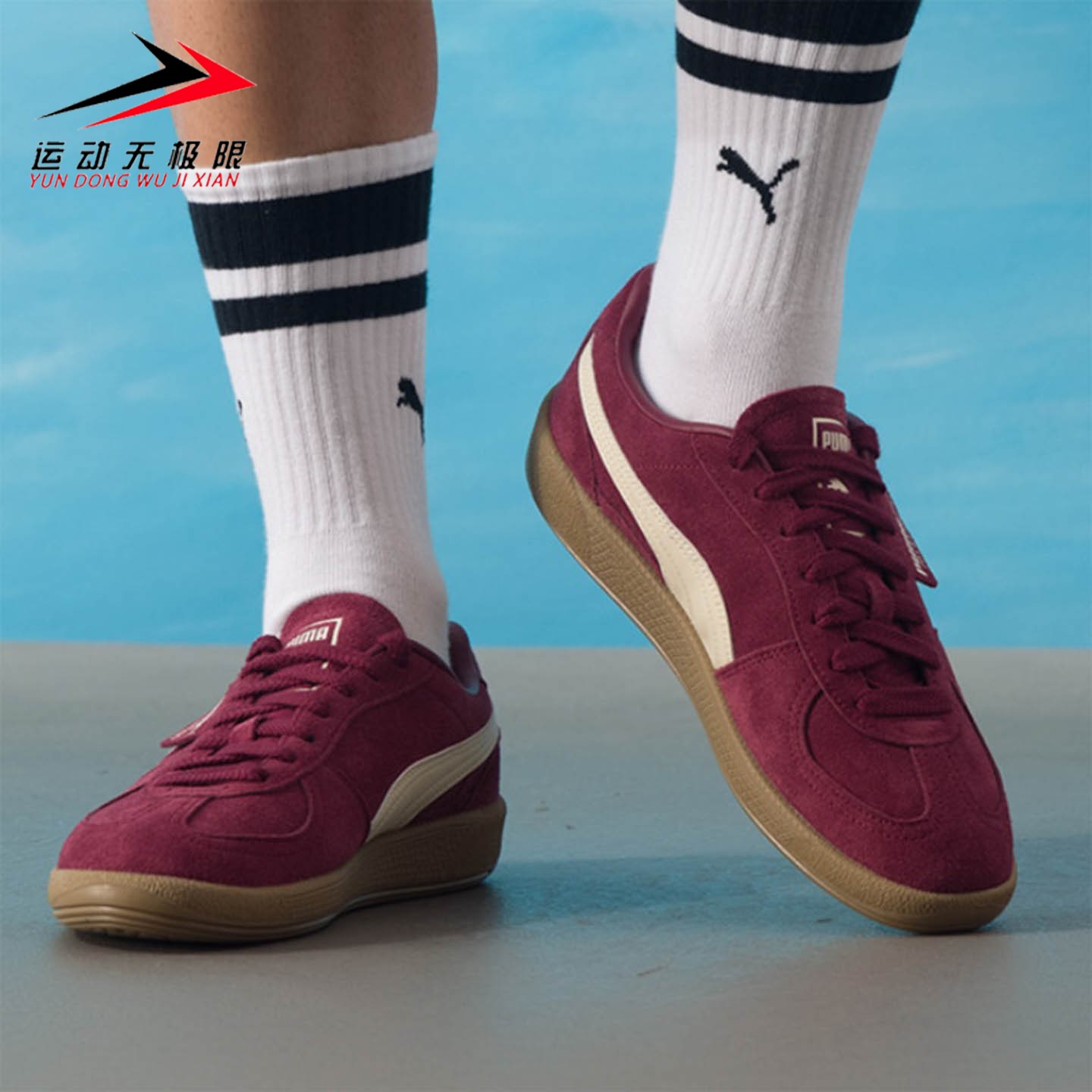 Puma彪马2025冬季男女同款经典T字头板鞋复古运动休闲鞋396463-65