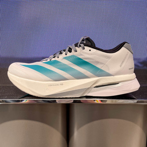 阿迪达斯男鞋2025秋款ADIZERO BOSTON 13 M运动缓震跑步鞋 JR4791