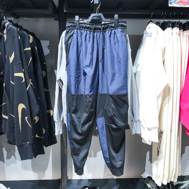 NIKE耐克男裤2023冬新款运动休闲梭织加绒保暖舒适长裤FB8602-010