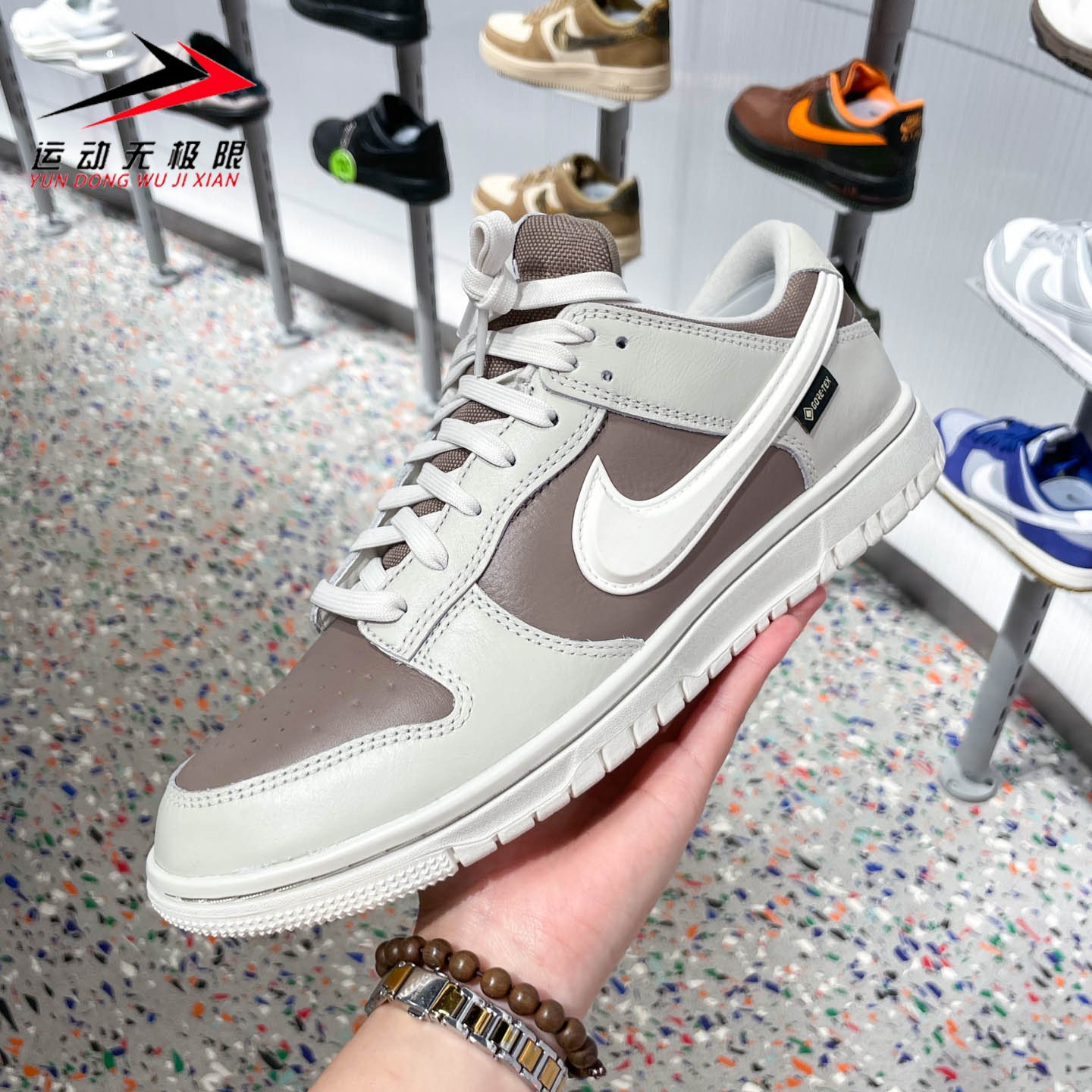 NIKE耐克男鞋2025冬新款DUNK LOW复古轻便运动休闲板鞋HQ2053-002