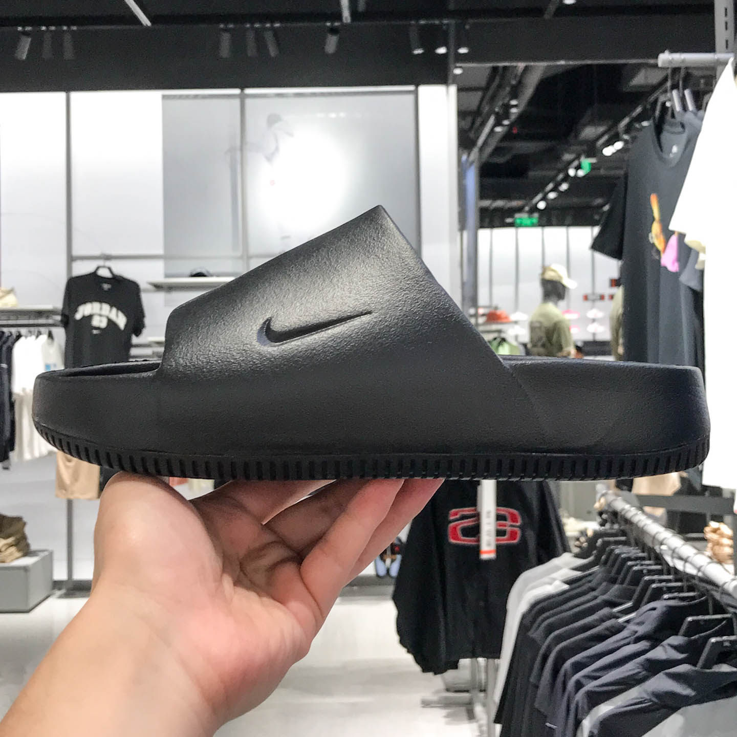 Nike耐克女鞋2025秋新款休闲户外抓地缓震软弹运动拖鞋DX4816-001