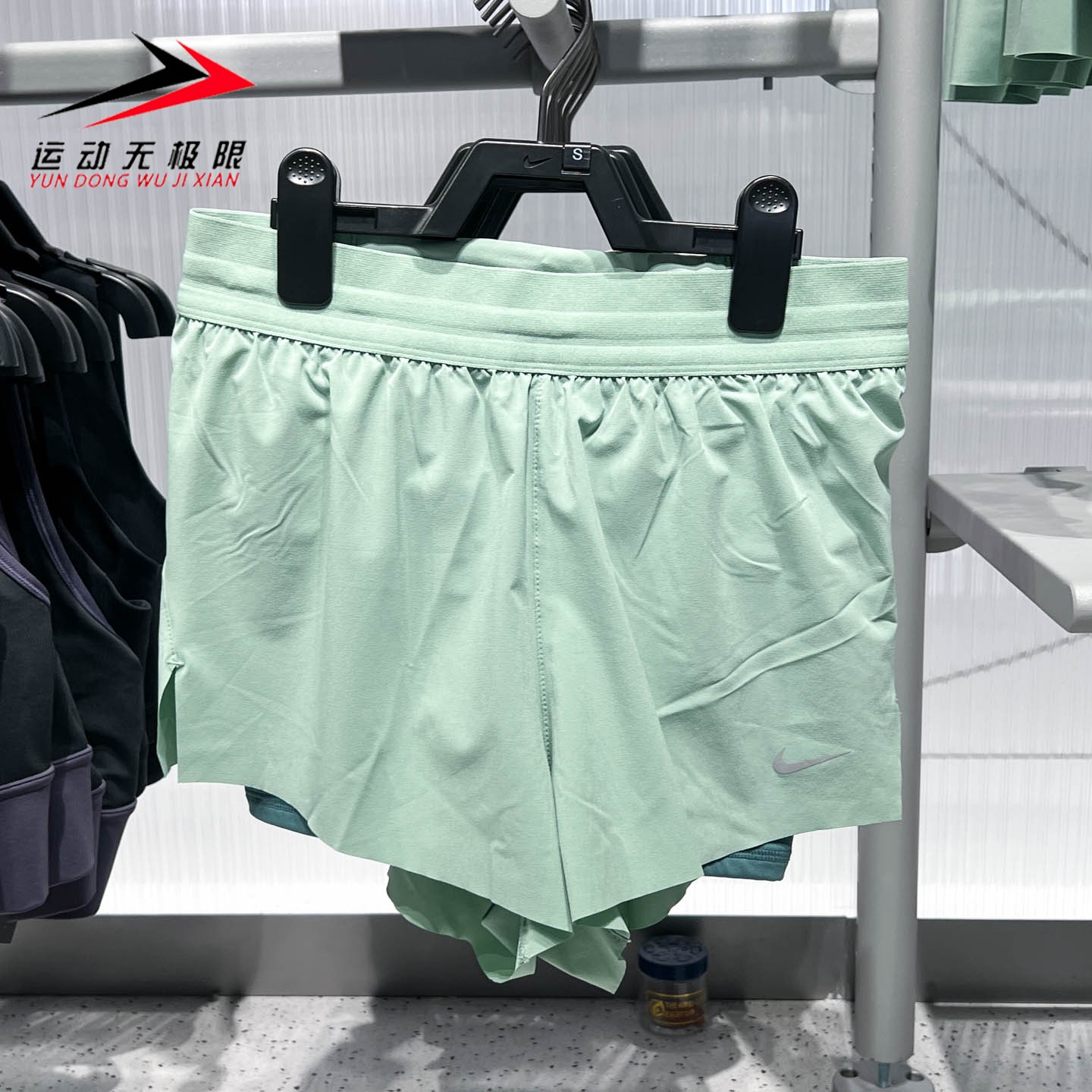 NIKE耐克女子2026夏季新款速干透气防走光跑步训练短裤HJ5377-006