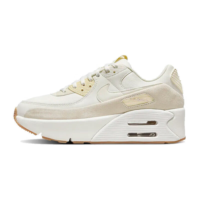 NIKE耐克女鞋2024夏新款Air Max 90 LV8厚底跑步运动鞋FD4328-100