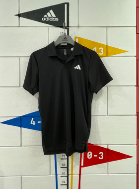Adidas/阿迪达斯短袖男2024新款休闲运动速干透气T恤POLO衫HS3236