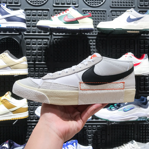 耐克男鞋2024春新款BLAZER LOW PRO CLUB百搭休闲板鞋 FJ3694-100