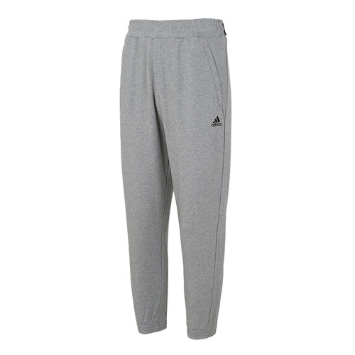 ADIDAS阿迪达斯男裤2024夏新款透气针织跑步运动长裤休闲裤IQ1384
