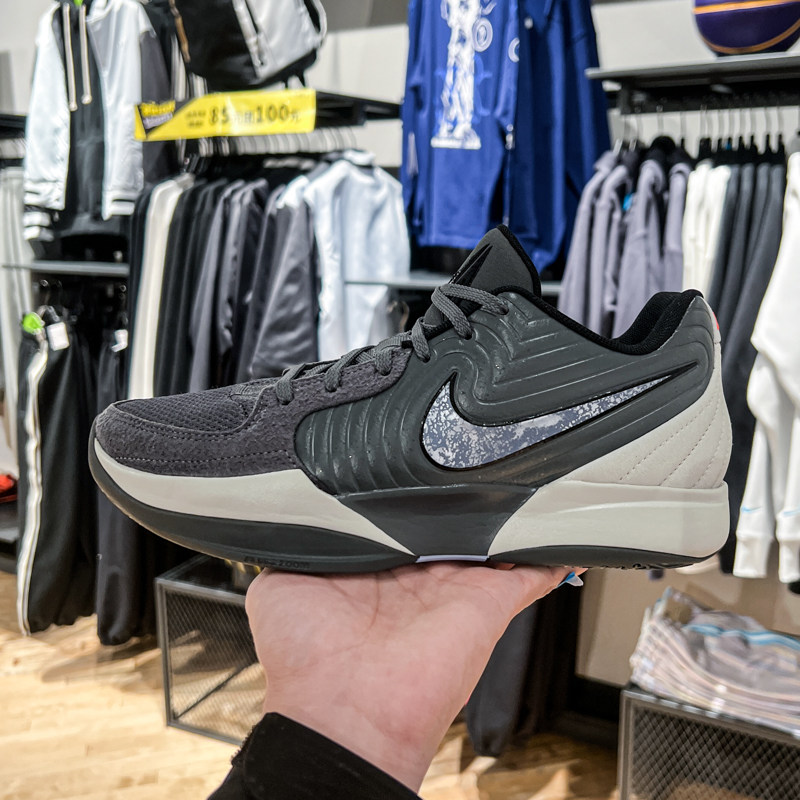NIKE耐克男鞋2025春新款莫兰特透气缓震场上实战篮球鞋FD7327-002