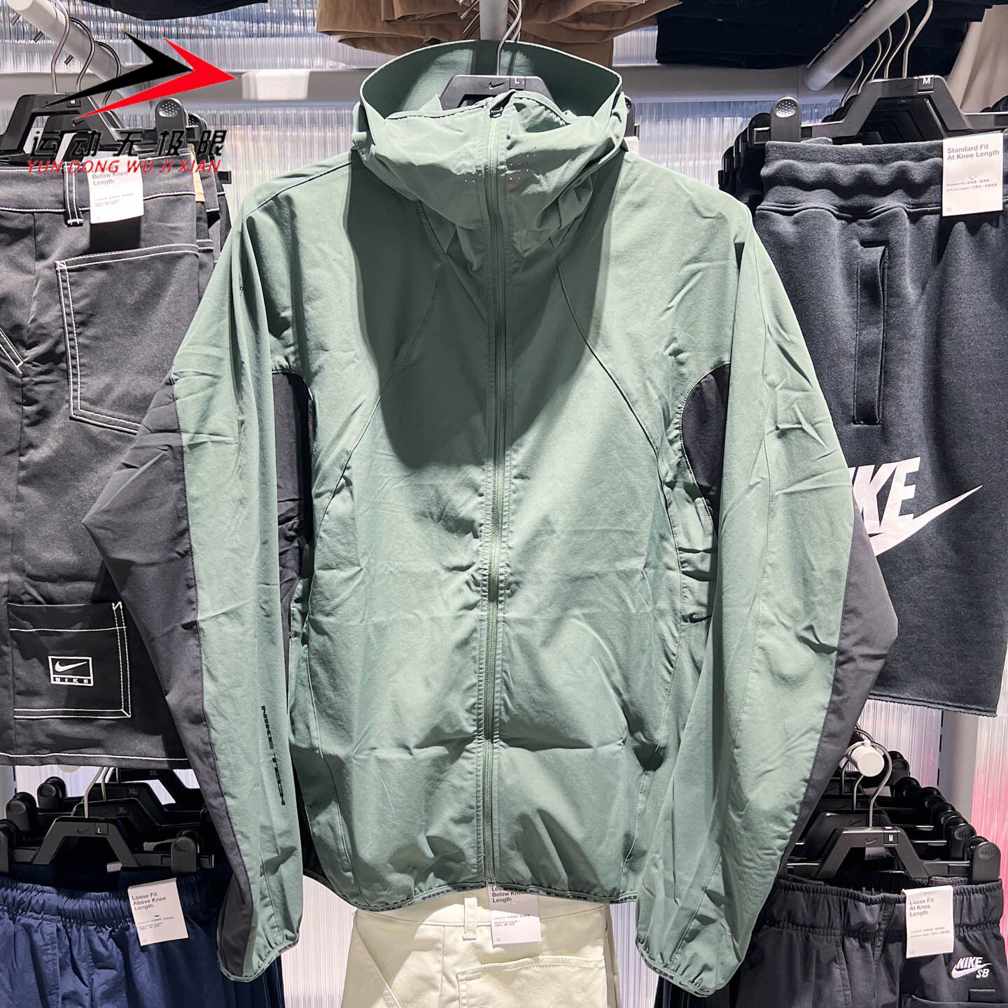 Nike耐克男装2026年秋季运动休闲速干户外防晒夹克外套IF0904-303