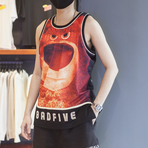 李宁男装2024夏季训练健身运动速干透气舒适无袖背心AAYR205-2