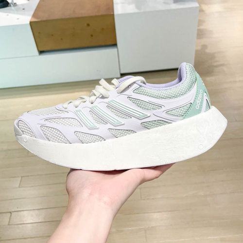 ADIDAS阿迪达斯三叶草女鞋2025夏款舒适透气经典运动跑步鞋JR0051